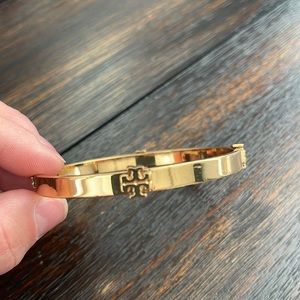 Tory Burch gold bangle bracelet